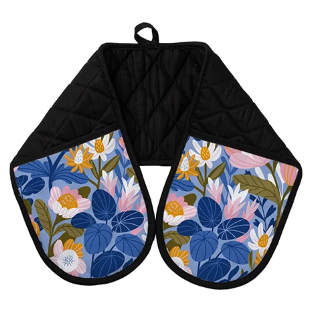 Double Oven Mitts Long Pot Holder