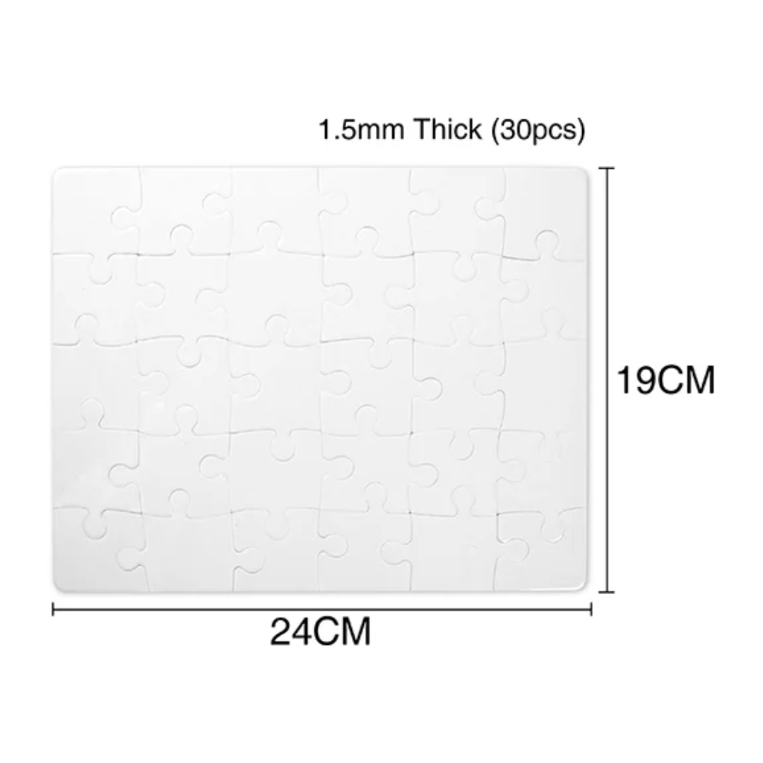 Glossy Puzzle Cardboard | 240mm x 190mm - 30pcs