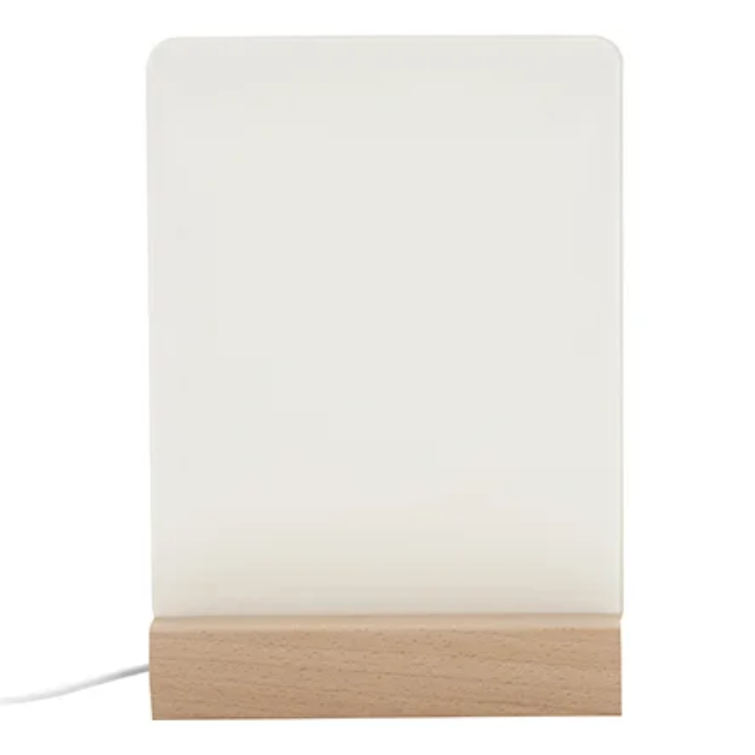 Acrylic Photo Frame with LED warm light base | 15.2 x 20.3cm
