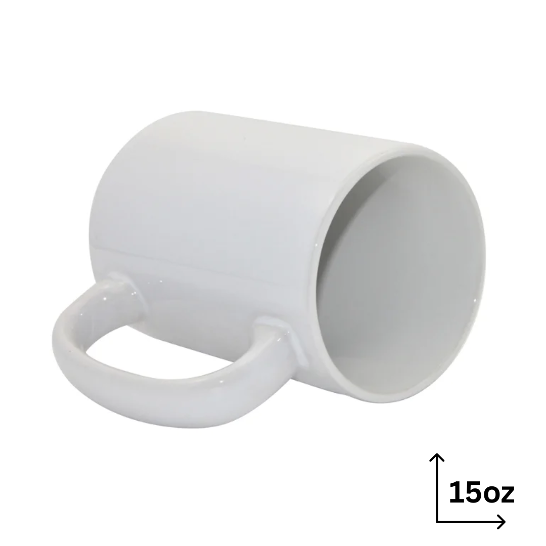 AAA Premium Grade 15oz White Jumbo Sublimation Mug