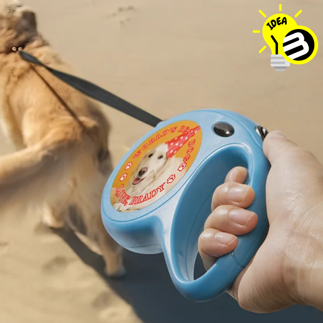 Sublimation Retractable Dog Leash | 3 variants