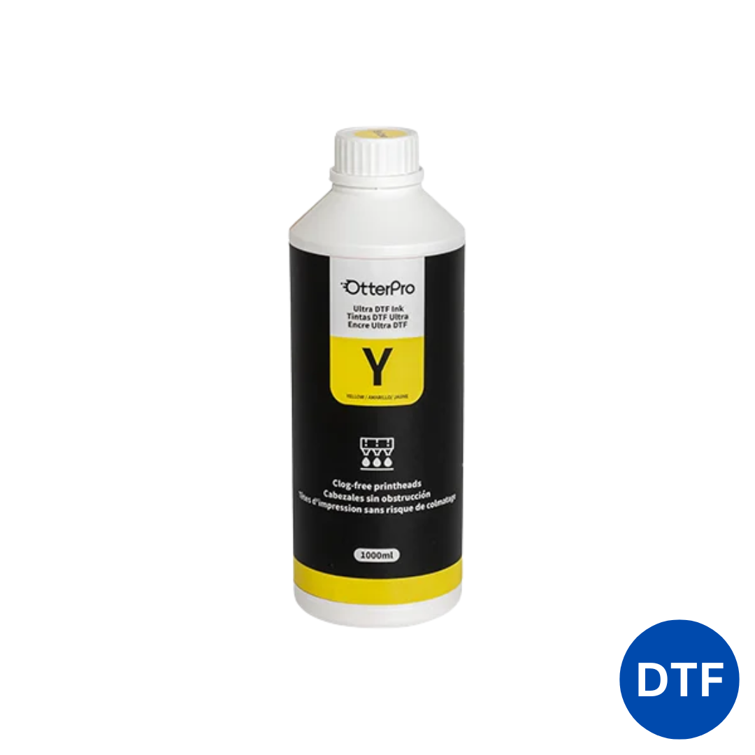 1000ml OtterPro Premium DTF Ink (C,M,Y,K,W)