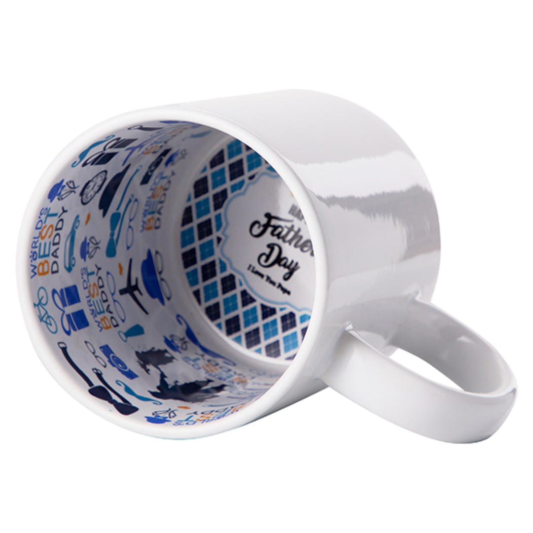 Father's Day Sublimation Motto Mugs (11oz)