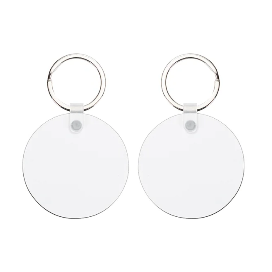 Sublimation MDF Keyrings Single & Double-sided | 6 variants
