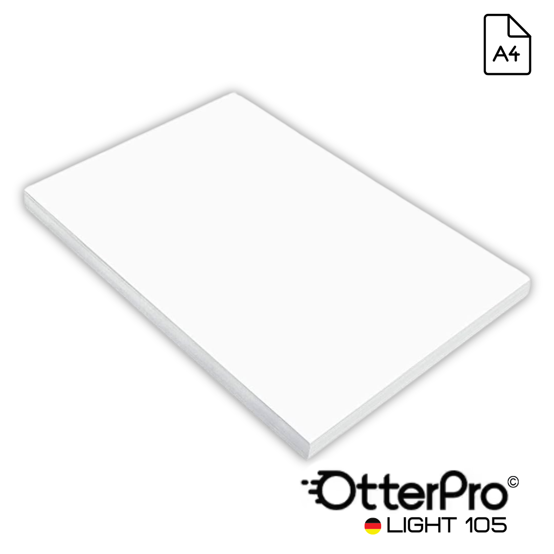 A4 Otter Pro© Light Sublimation Paper | 105gsm (100 sheets) – Blank