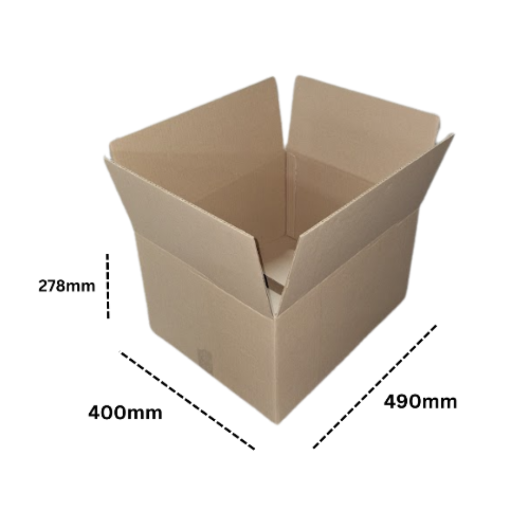 Stock Box 4 | 490 x 400 x 278mm (Pack of 5)