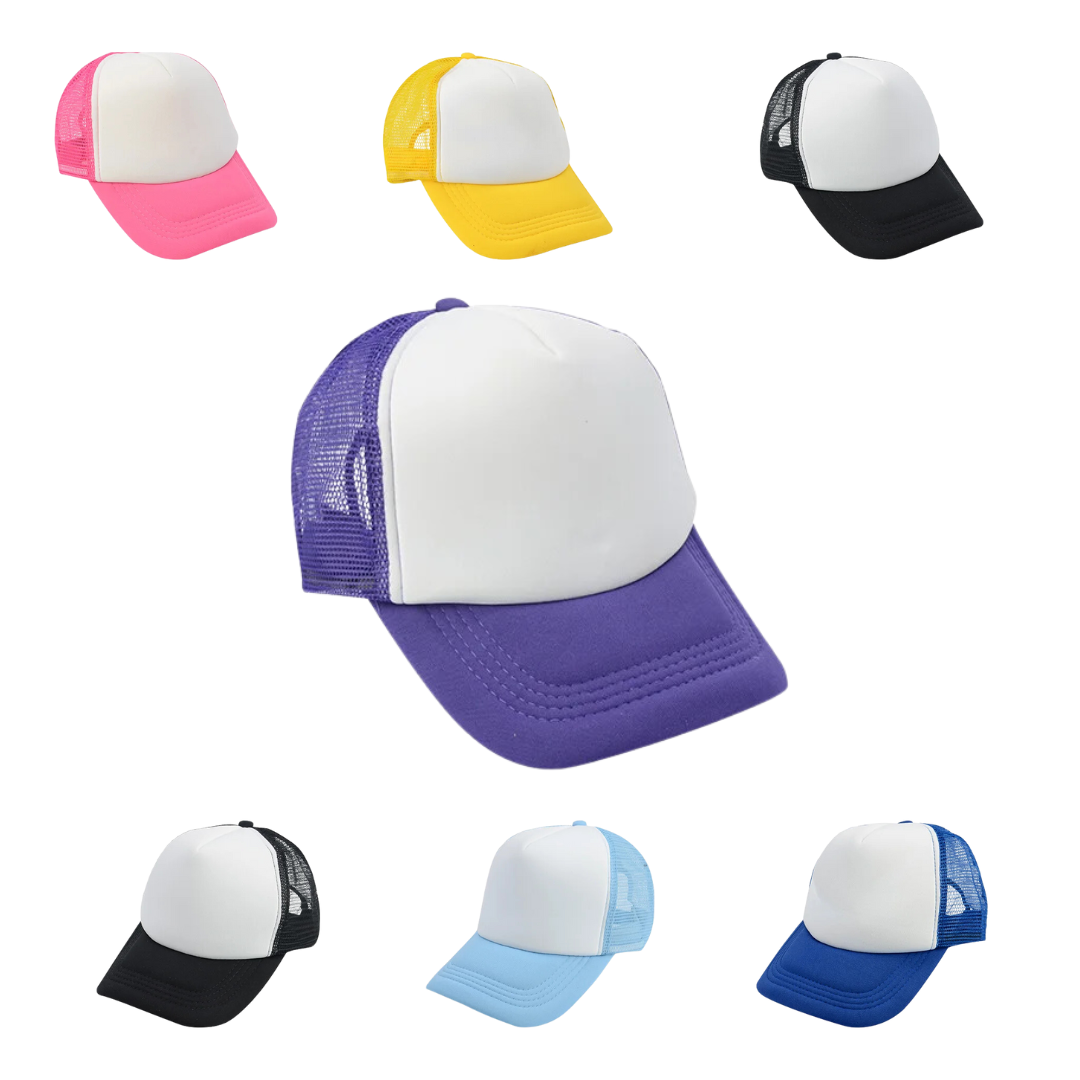 Sublimation Trucker Caps | 8 variants