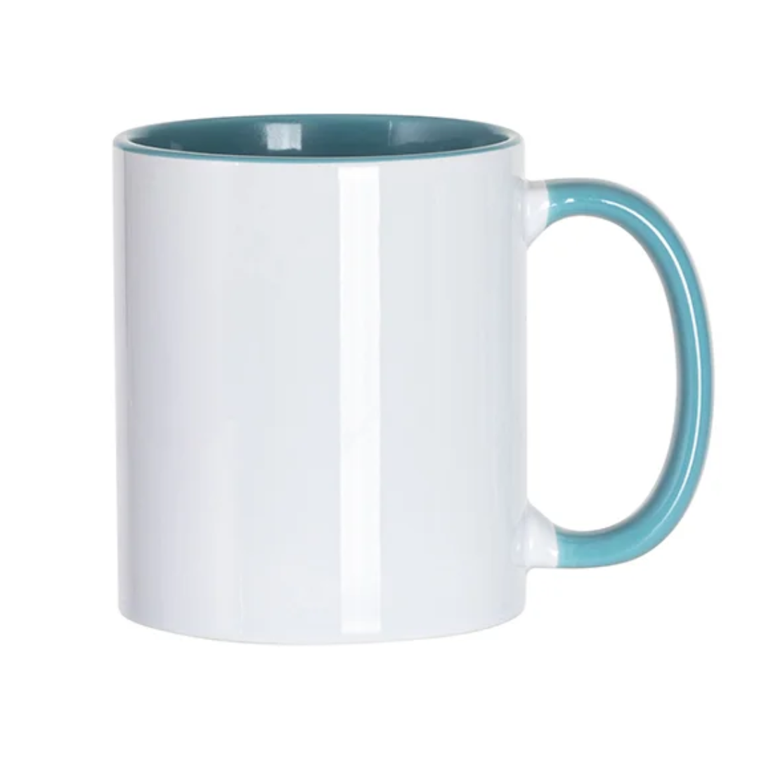 Sublimation Mugs - Coloured Inner & Handle | 13 variants