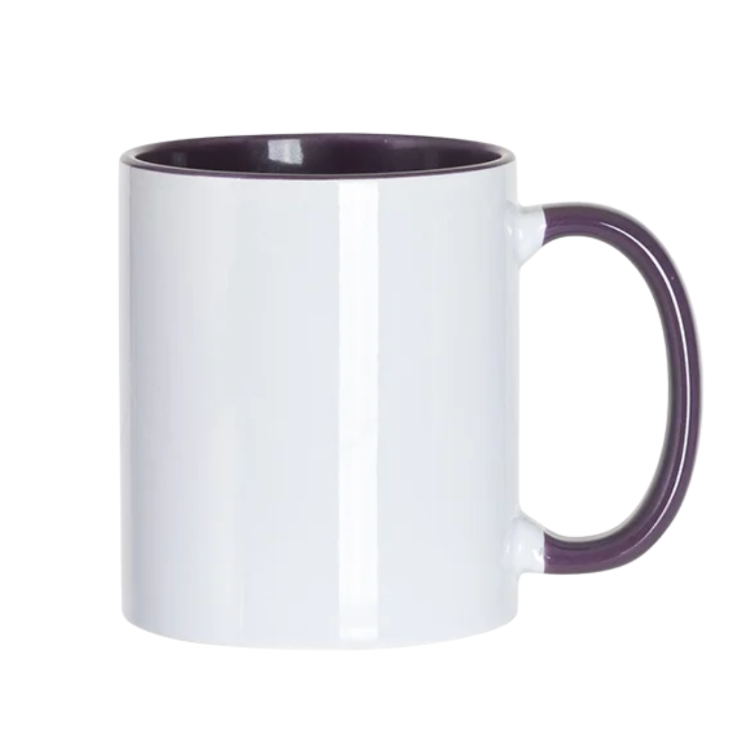 Sublimation Mugs - Coloured Inner & Handle | 13 variants