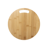 Round Hole Shape Bamboo Cutting Board (Sublimation & Engraving) |  φ30cm