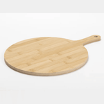 Pizza Shape Bamboo Cutting Board (Sublimation & Engraving) | 31 x 43cm - Blank Print Media