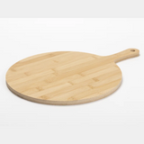 Pizza Shape Bamboo Cutting Board (Sublimation & Engraving) | 31 x 43cm