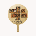 Pizza Shape Bamboo Cutting Board (Sublimation & Engraving) | 31 x 43cm - Blank Print Media