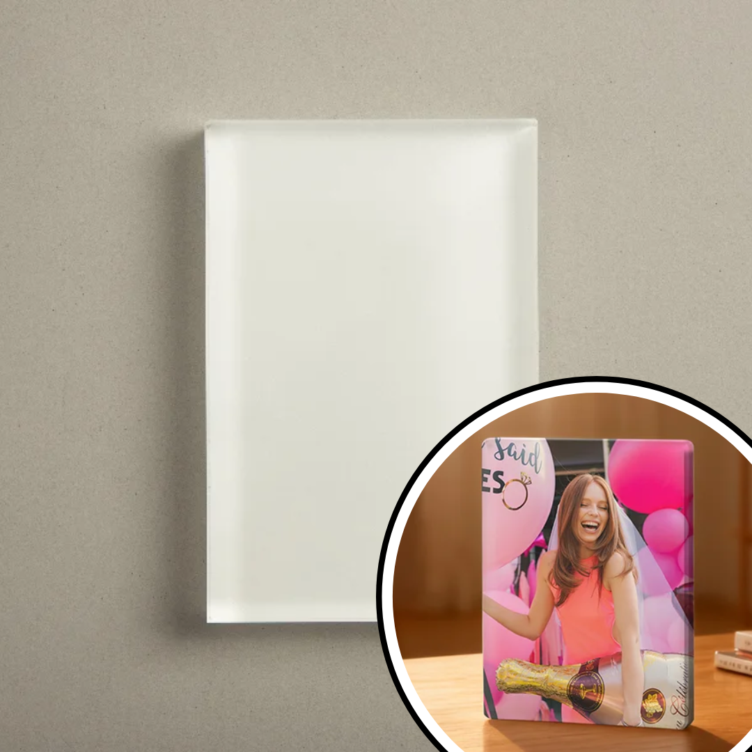 Sublimation Acrylic Photo Block | 10 x 15 x 2cm