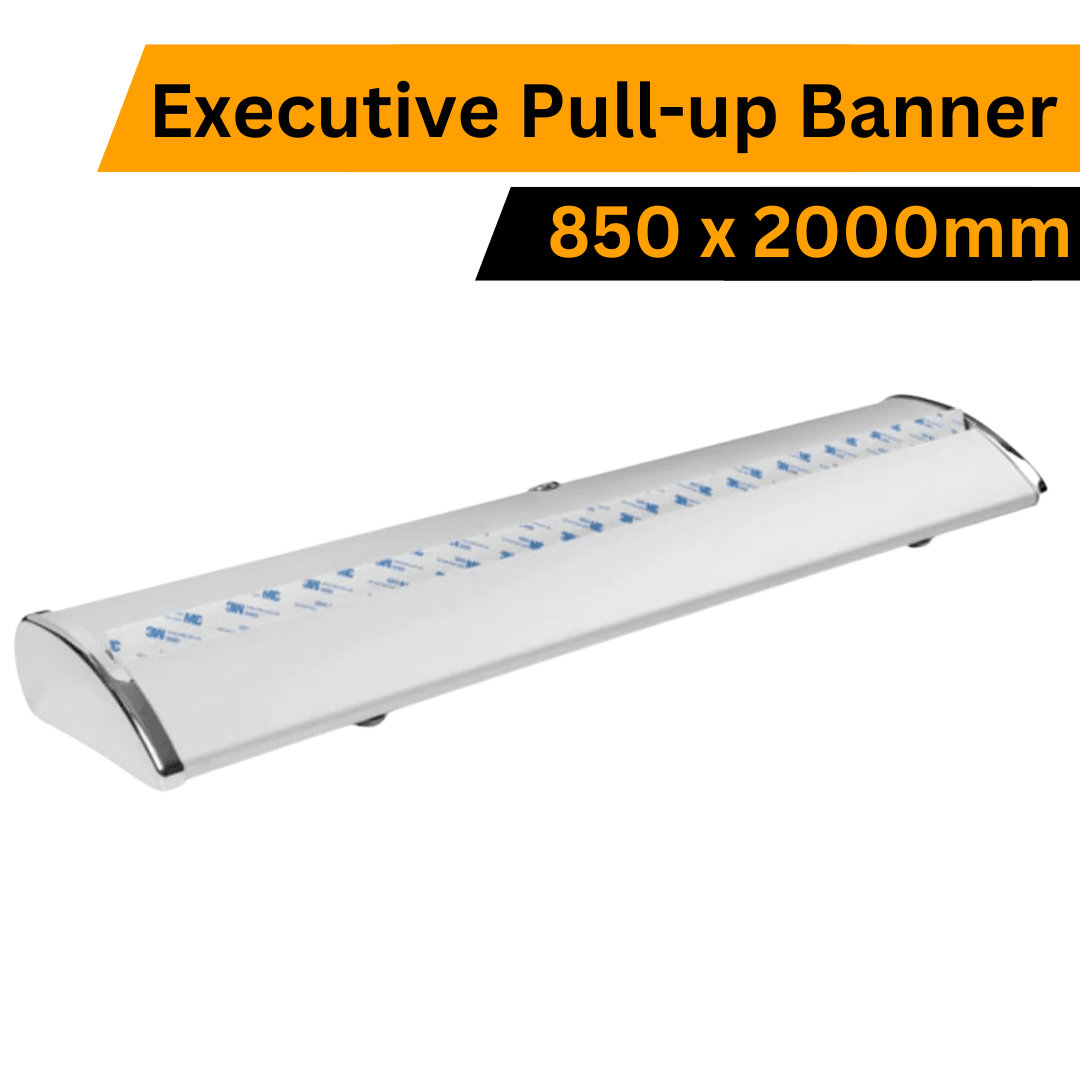 Executive Pull-Up Banner – 850 x 2000mm - Blank Print Media
