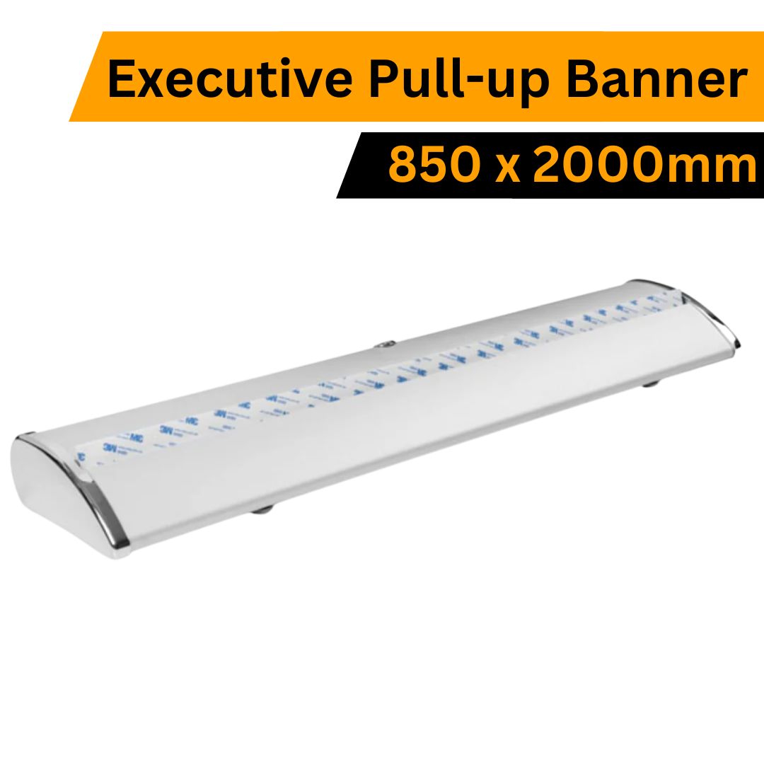 Executive Pull Up Banner | 850mm x 2000mm