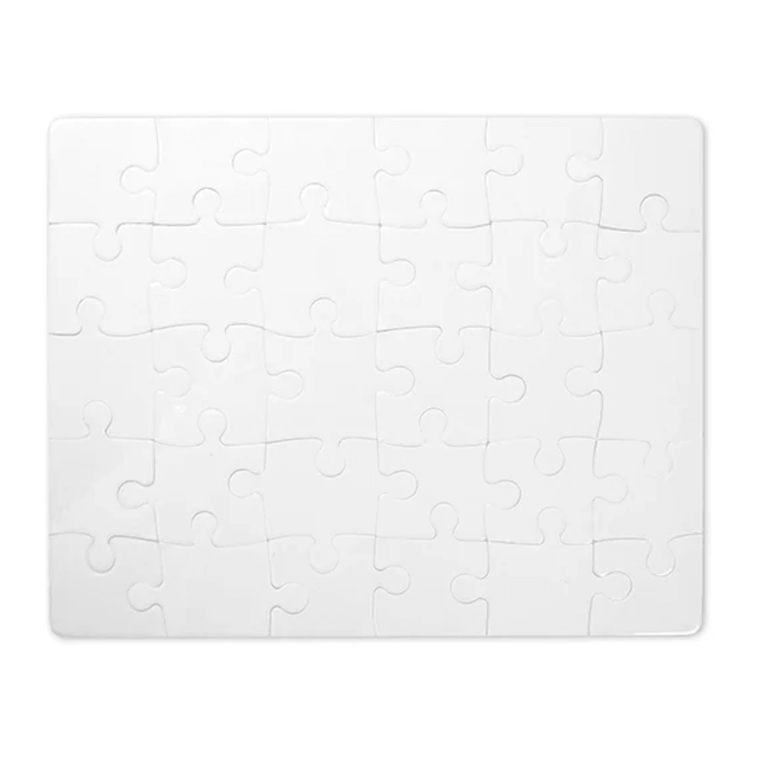 Glossy Puzzle Cardboard | 240mm x 190mm - 30pcs - Blank Print Media