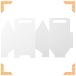 Sublimation White Gift Box (15.75 x 20 x 10cm) | Pack of 10 - Blank Print Media