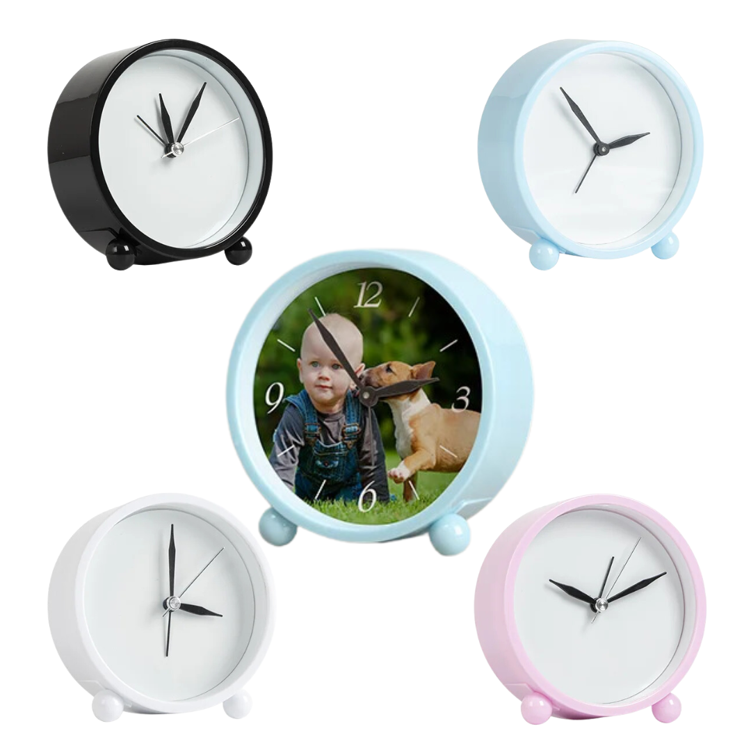 Sublimation Alarm Clock | 10.5cm x 10.7cm x 4cm