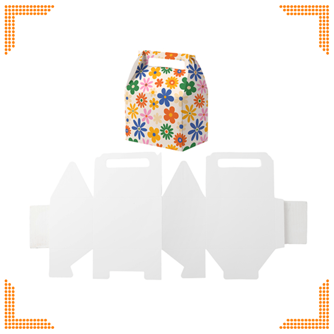 Sublimation White Gift Box (15.75 x 20 x 10cm) | Pack of 10 - Blank Print Media