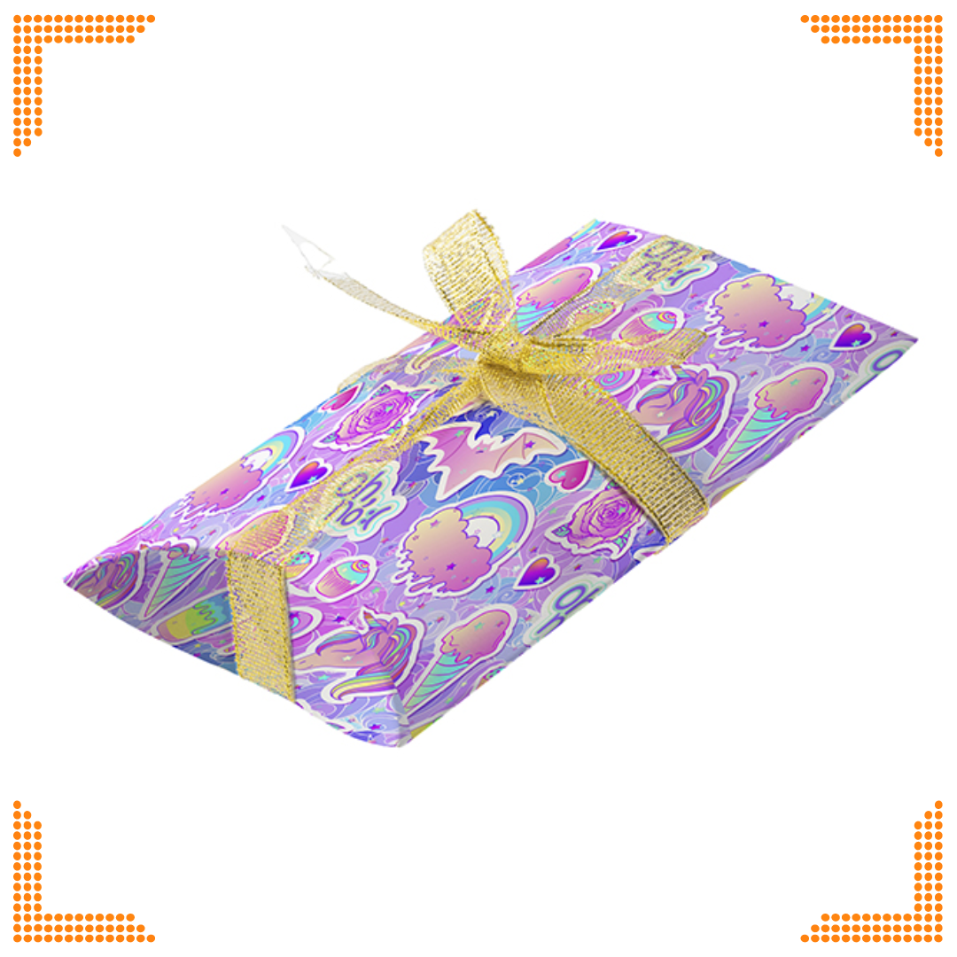 Sublimation White Gift Box with Ribbon (16 x 8.5 x 3cm)