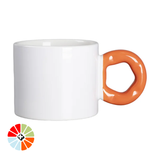 Sublimation Mugs - 9oz Donut Mug | 4 colours