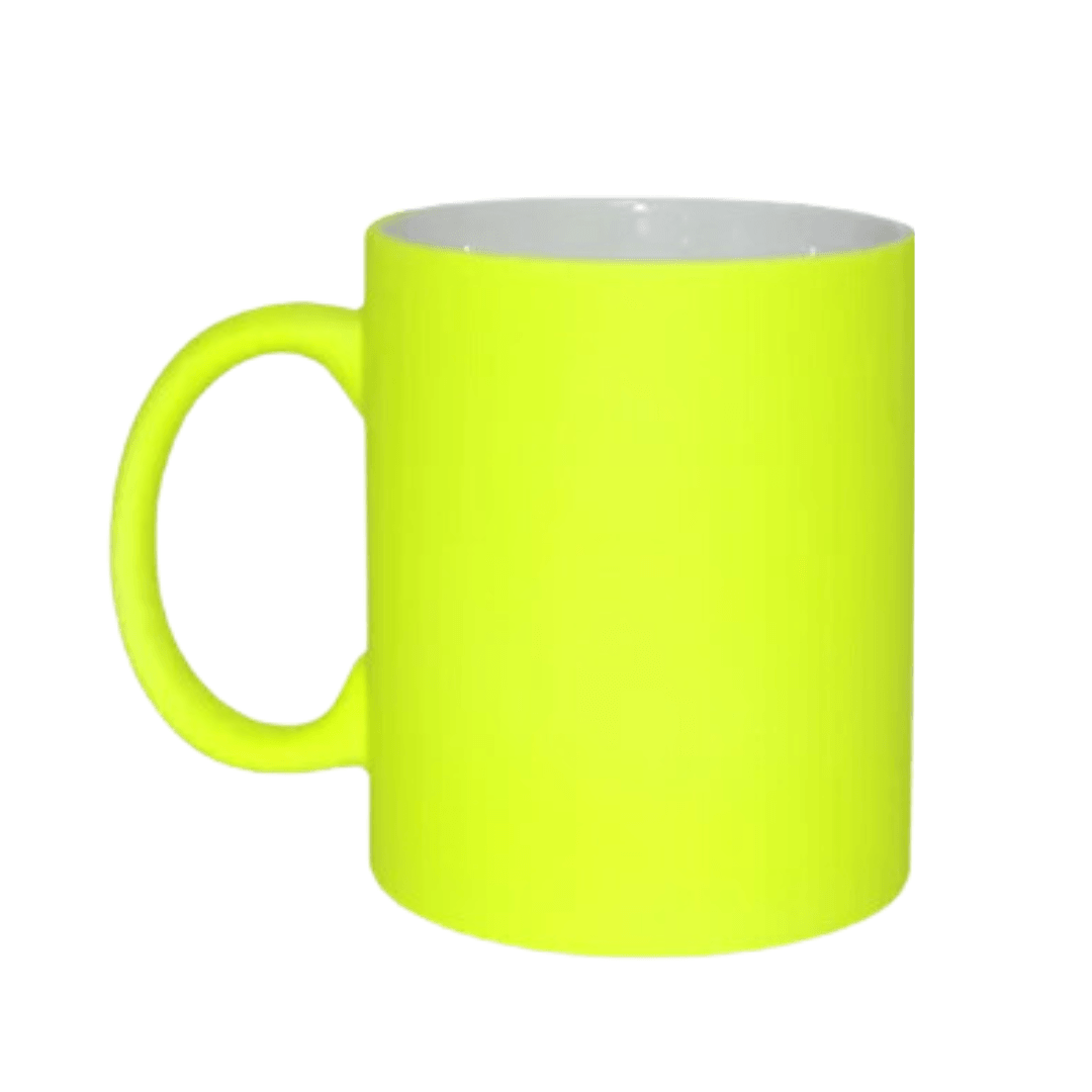 Sublimation Neon Mugs (Fluorescent) | 4 colours - Blank Print Media