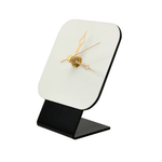 Desktop MDF Sublimation Clock 10x10cm - Blank Print Media