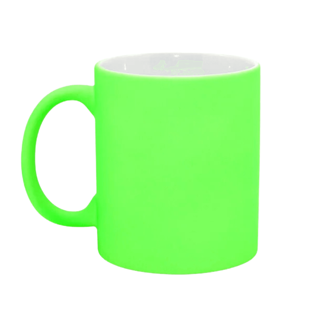 Sublimation Neon Mugs (Fluorescent) | 4 colours - Blank Print Media