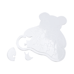 Glossy Shaped Sublimation Puzzle – Bear, Apple or Octagon - Blank Print Media