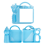 Kids Sublimation Handle Lunch Boxes with bottle | 2 colours - Blank Print Media