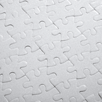A4 Size Glossy Puzzle Cardboard | 210 x 297mm - 120pcs - Blank Print Media