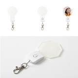 Sublimation LED Acrylic Light Up Keyrings (7 colors)