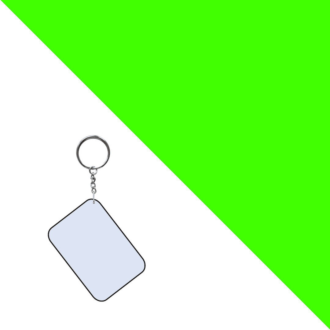 Polymer Photo Keyring | 8 Colours - Blank Print Media