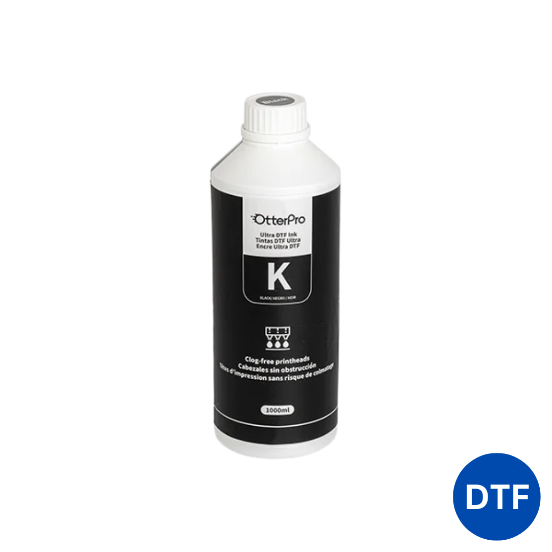 1000ml OtterPro Premium DTF Ink (C,M,Y,K,W)