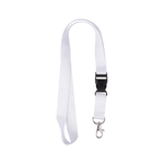 Sublimation Fabric Lanyard with Buckle & Snap Hook - Blank Print Media