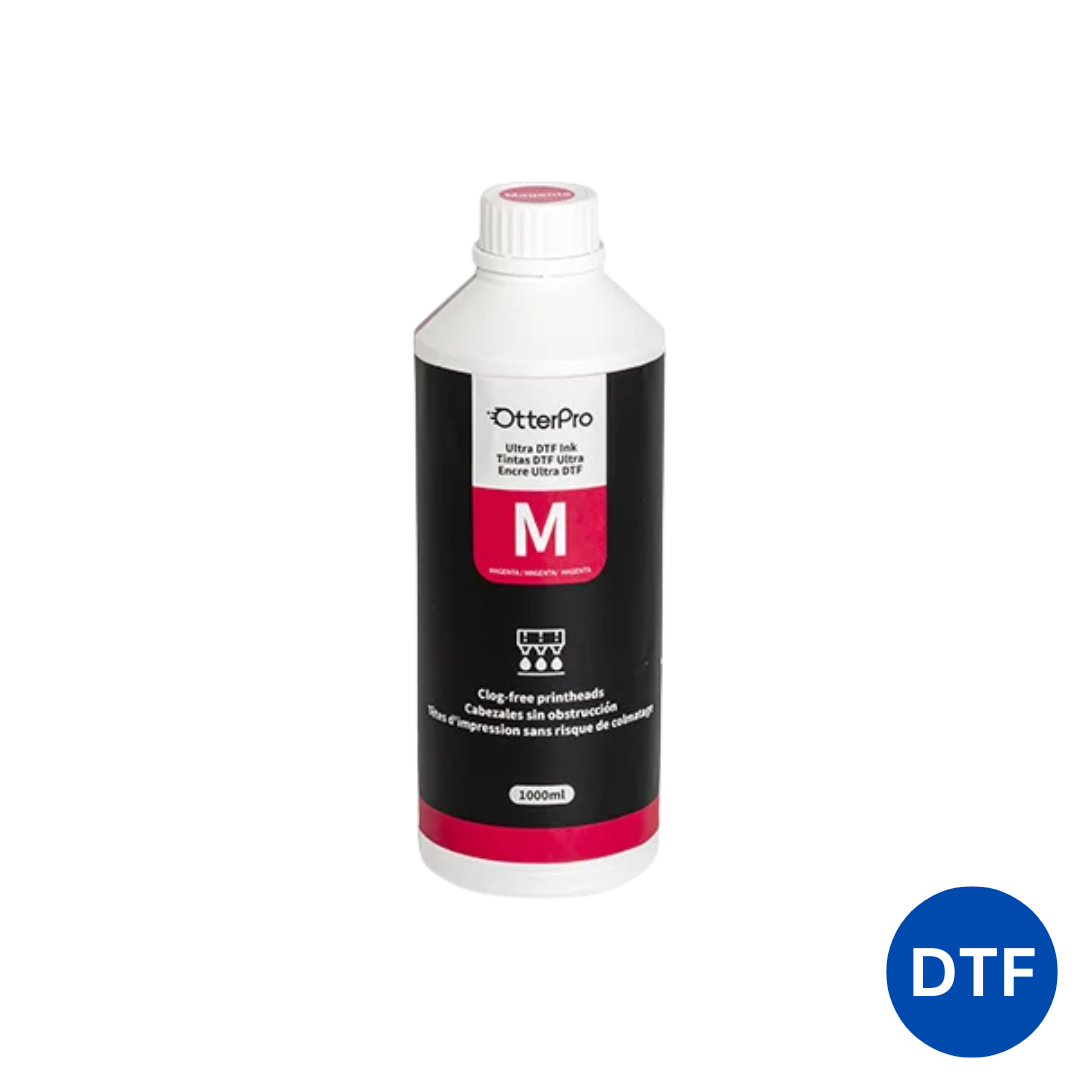 1000ml OtterPro Premium DTF Ink (C,M,Y,K,W)