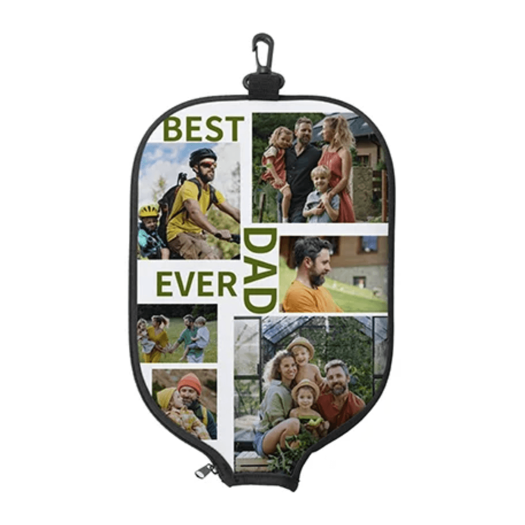 Sublimation Neoprene Cover and Plywood Paddle Pickleball Combo - Blank Print Media