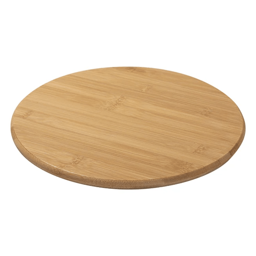 Round Shape Bamboo Cutting Board (Sublimation & Engraving) | φ30cm - Blank Print Media