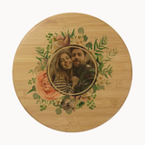 Round Shape Bamboo Cutting Board (Sublimation & Engraving) | φ30cm