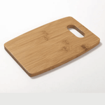 Curved Shape Bamboo Cutting Board (Sublimation & Engraving) | 22.86 x 15.24cm - Blank Print Media