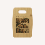 Curved Shape Bamboo Cutting Board (Sublimation & Engraving) | 22.86 x 15.24cm - Blank Print Media