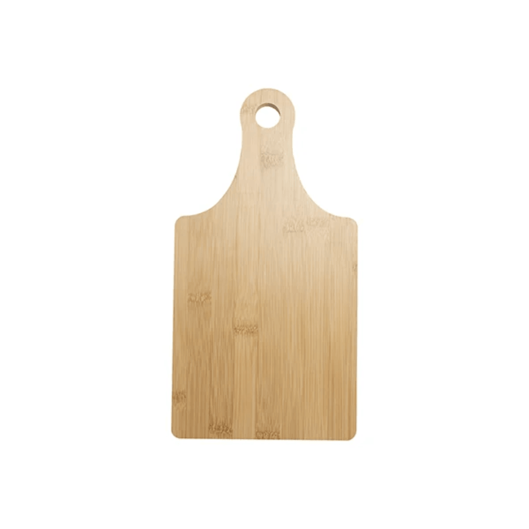 Wine Bottle Shape Bamboo Cutting Board (Sublimation & Engraving) | 34.29 x 17.78cm - Blank Print Media