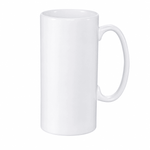 AAA Premium Grade 12.8oz/380ml White Skinny Tall Mug Ceramic - Blank Print Media