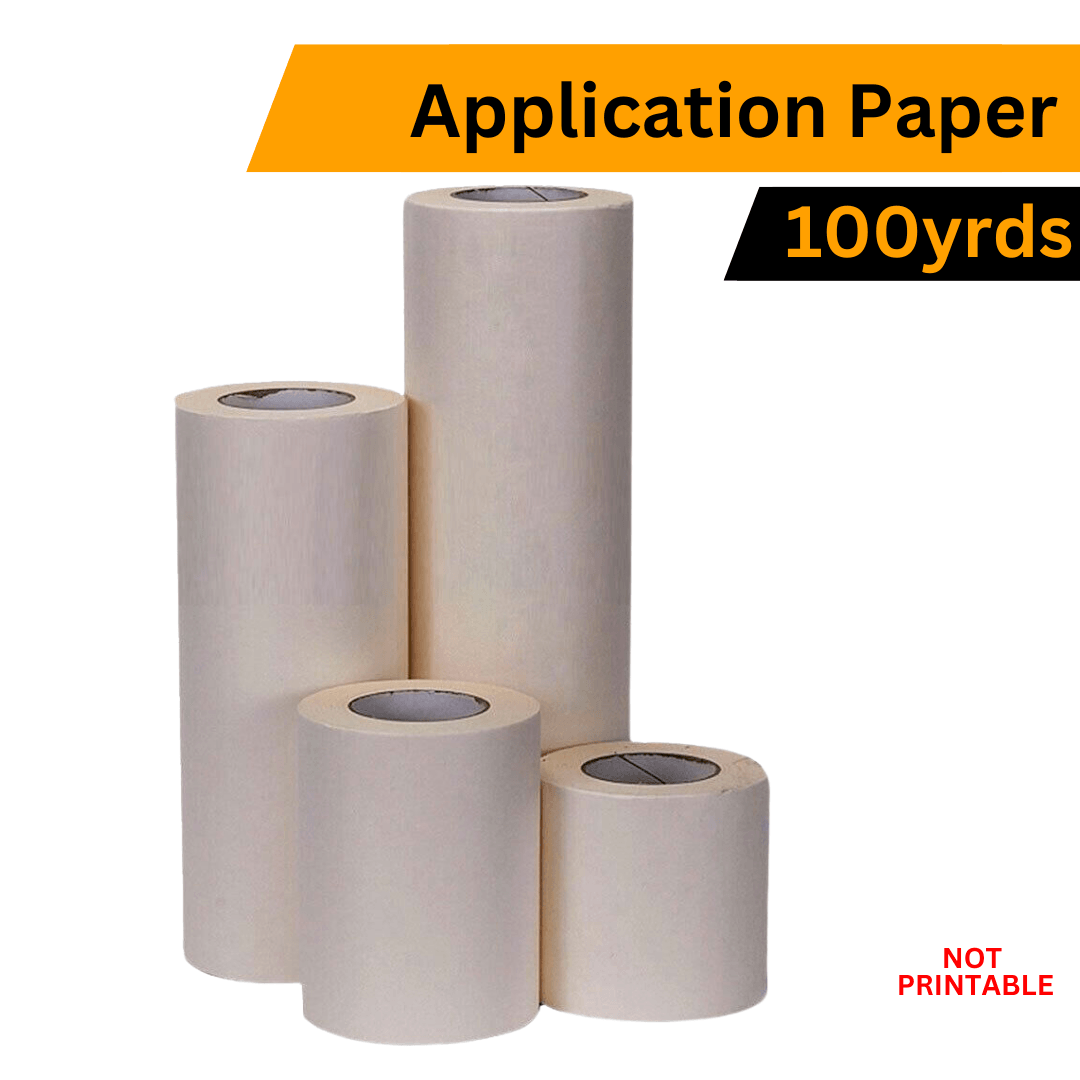 Application Paper (Select your width x 100yards) - Blank Print Media