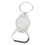 Round Bottle Opener Keyring - Blank Print Media