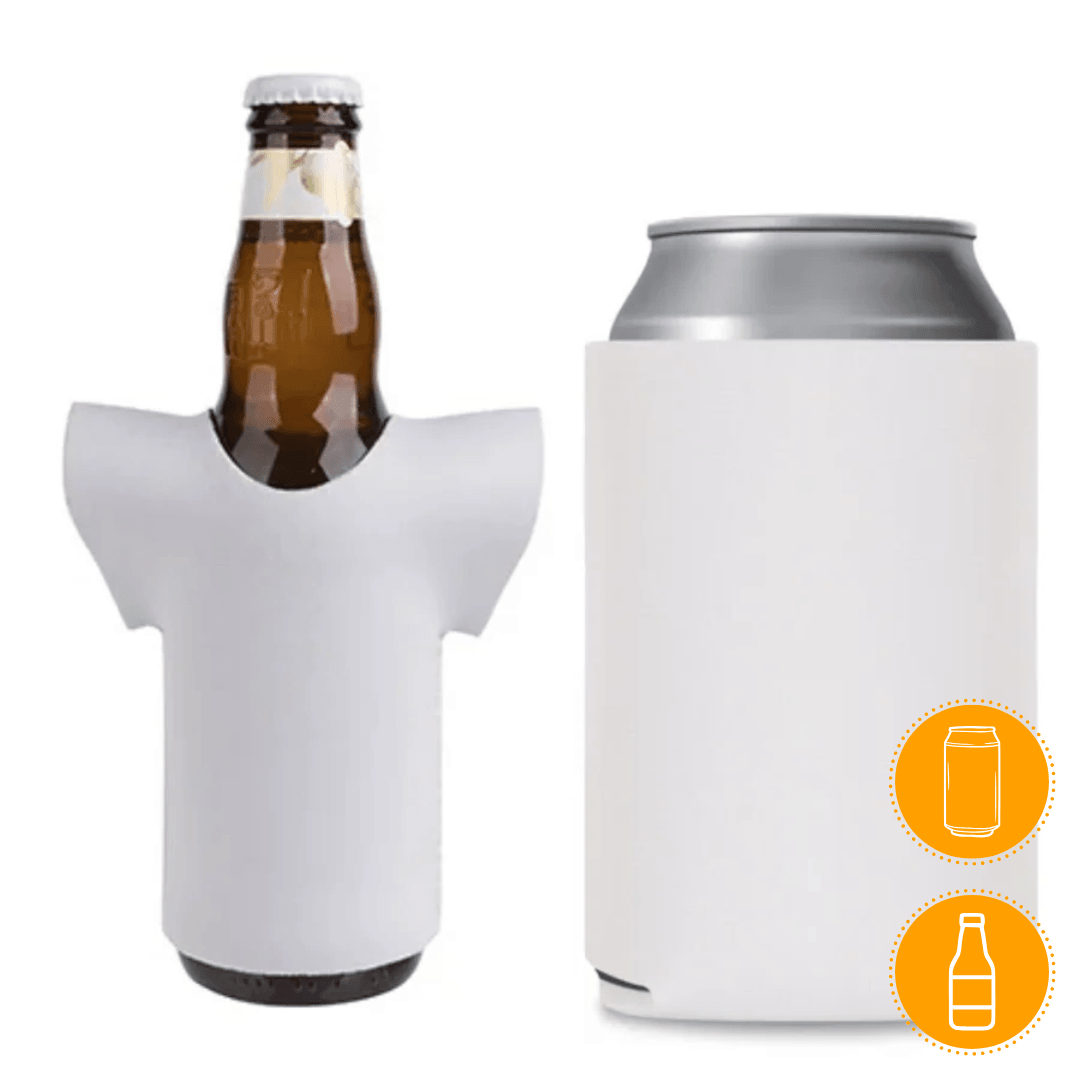 Sublimation Cooler Sleeves | 2 shapes - Blank Print Media