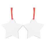 Double-Sided MDF Ornament (Star)