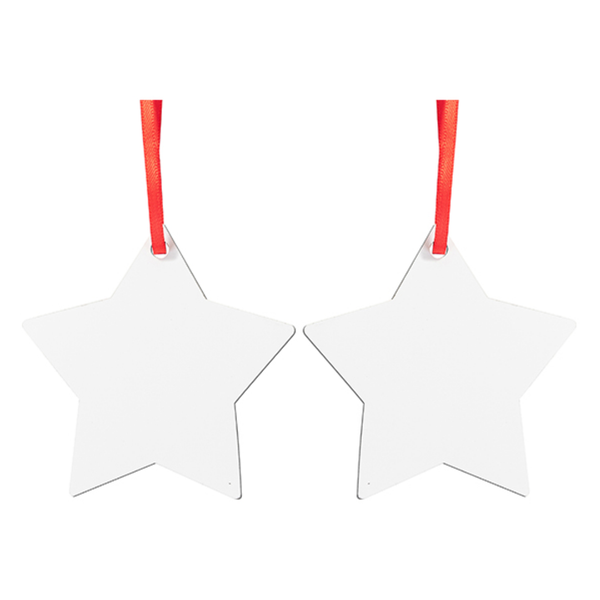 Double-Sided MDF Ornament (Star)