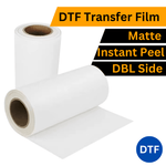 DTF Transfer Film – Matte PET (300mm / 600mm x 100m Roll) - Blank Print Media